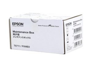 Caja De Mantenimiento Epson T671100 T6711 / PXMB3, Para Impresora Epson Multifuncional Epson EcoTank L1455 / WorkForce ET-16500 / WF-3540 / WF-3620 / WF-3640+.