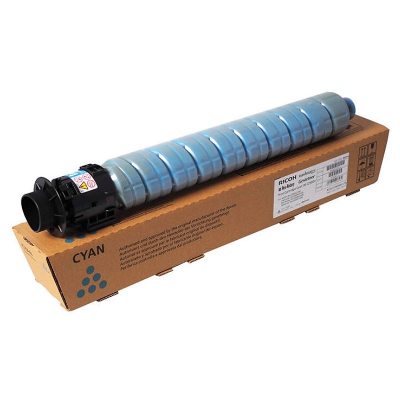 Toner Ricoh IM C2000 IM C2500 (842445) Color Cyan, Para Impresora Fotocopiadora Multifuncional Ricoh IM C2000 / IM C2500, Rendimiento 10,500 Páginas.