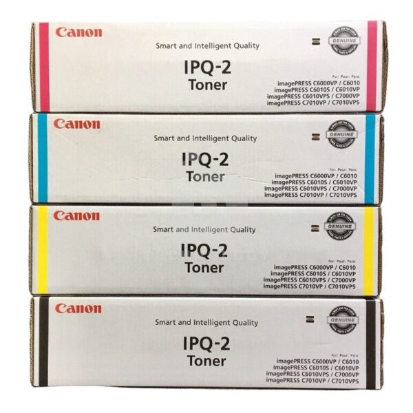 Toner Canon Ipq Black Cyan Magenta Yellow Juego Completo Original