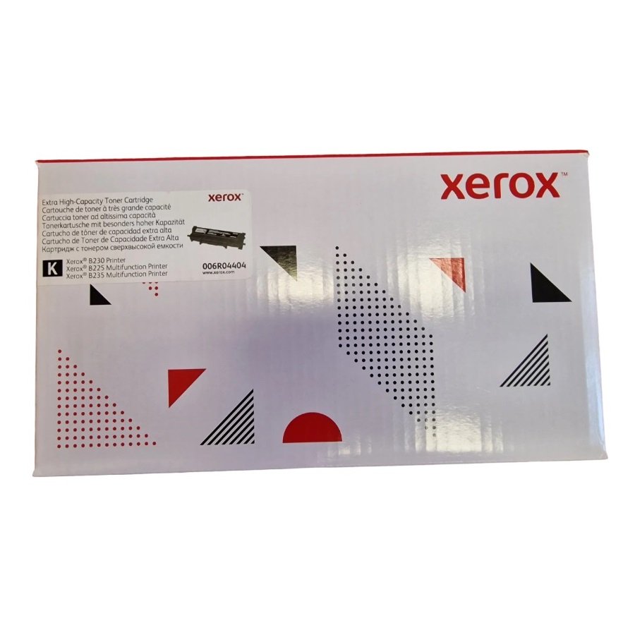 Toner Xerox 006R04404 Color Negro Monocromático, Para Impresoras Xerox B230 / Impresora Multifuncional Xerox B225 / B235, Rendimiento 6.000 Páginas.