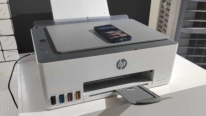 Impresora Todo-en-Uno HP Smart Tank 580, Hogar y despacho, Impresión, copia , escaneado, Conexión inalámbrica