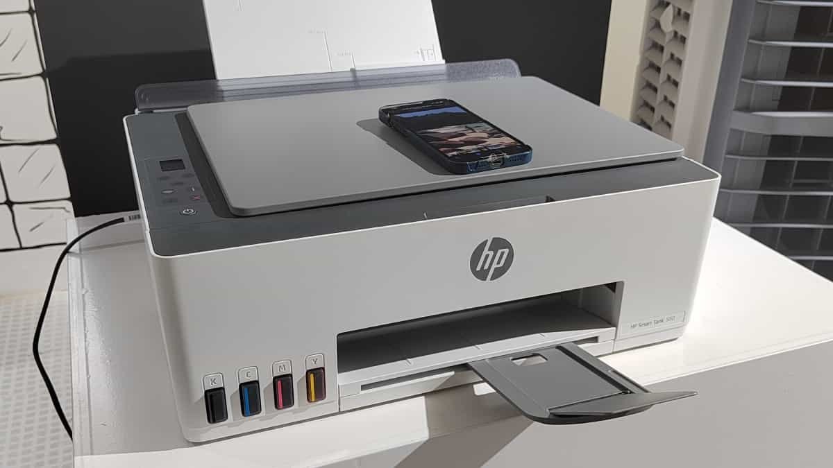 Impresora HP, todo en uno, tinta continua