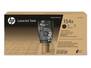 Toner Hp 154X W1540X Negro, Para Impresora Hp LaserJet Tank 1502 / 1504 / MFP 1602 / 1604 / 2502 / 2504 / 2506 / MFP 2602 / 2603 / 2604, 5,000 Páginas.