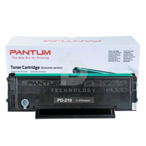 Toner Pantum PD-219, Para Impresoras Pantum P2509 / P2509W / M6509 / M6509NW / M6559 / M6559N / M6559NW / M6609N / M6609NW, Rendimiento 1.600 Páginas.