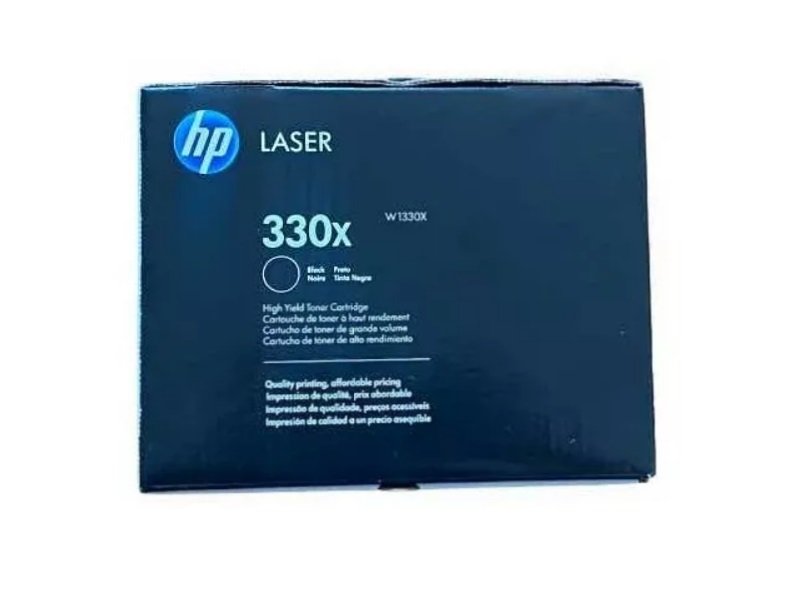 Toner Hp 330X W1330X Color Negro Monocromático, Para Impresora Hp Laser 408 / 408dn / MFP 432 / MFP 432fdn. Rendimiento 15,000 Páginas.