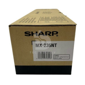 Toner Sharp MX-235NT Color Negro Monocromático, Para Impresora Sharp MX-M182D / MX-M202D / MX-M232D / AR-5618 / AR-5620 / AR-5623, Rendimiento 16,000 Páginas.