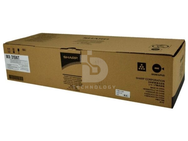 Toner Sharp MX-315NT Color Negro, Para Impresora Fotocopiadora Sharp MX-M266N / MX-M316N / MX-M356N, Rendimiento 27,000 Páginas. | Envios a todo el Perú.