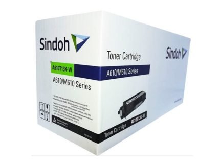 Toner Sindoh A610T13K-W Color Negro Monocromático, Para Impresoras Sindoh M610 / M611 / M612 /M613 / M615 / M616 / M617 / M618, Rendimientos 13,000 Paginas.