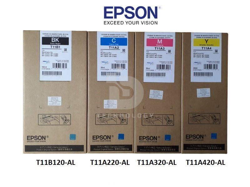 Juego De Tintas Epson T B T A Workforce Pro Wf C Wf C Wf C Wf C X Und