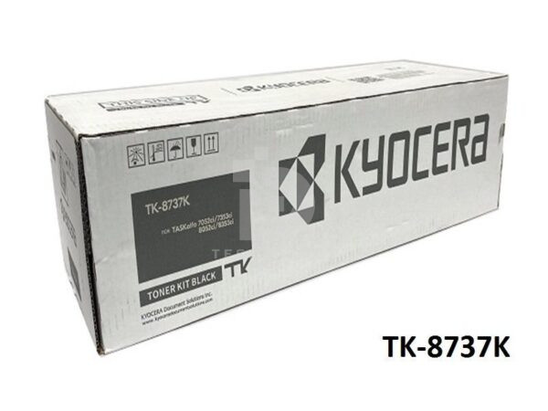 Toner Kyocera TK-8737K Negro, Para Impresora Kyocera TASKalfa 7052ci / 7353ci / 8052ci / 8353ci, Rendimiento 70,000 Páginas | Envios A Nivel Nacional - Perú.