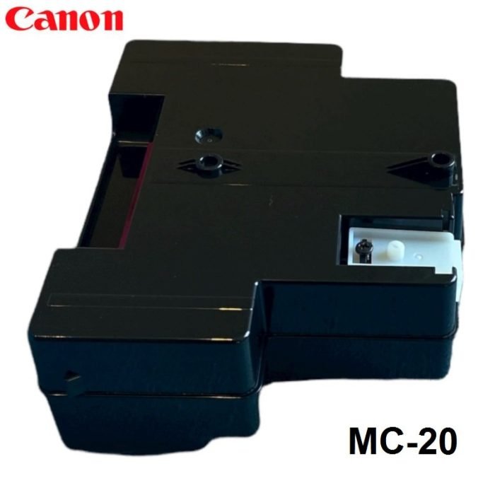 Caja De Mantenimiento Canon MC-20 Color Negro, Para Impresora Fotografica Canon imagePROGRAF PRO-1000 | Canon IPF PRO-500, Rendimiento 20,000 Paginas - Original.