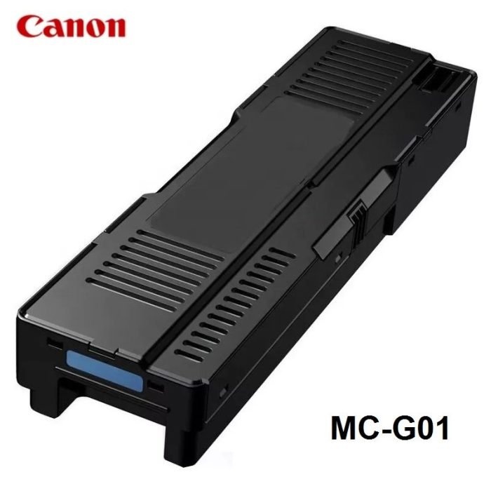 Caja De Mantenimiento Canon MC-G01 Color Negro Gris, Para Impresora Multifuncional Canon MAXIFY GX6010 / MAXIFY GX7010 / MAXIFY GX7020, Producto Original.