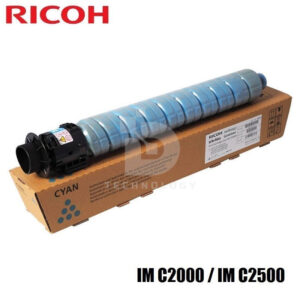 Toner Ricoh IM C2000 IM C2500 (842445) Color Cyan, Para Impresora Fotocopiadora Multifuncional Ricoh IM C2000 / IM C2500, Rendimiento 10,500 Páginas.