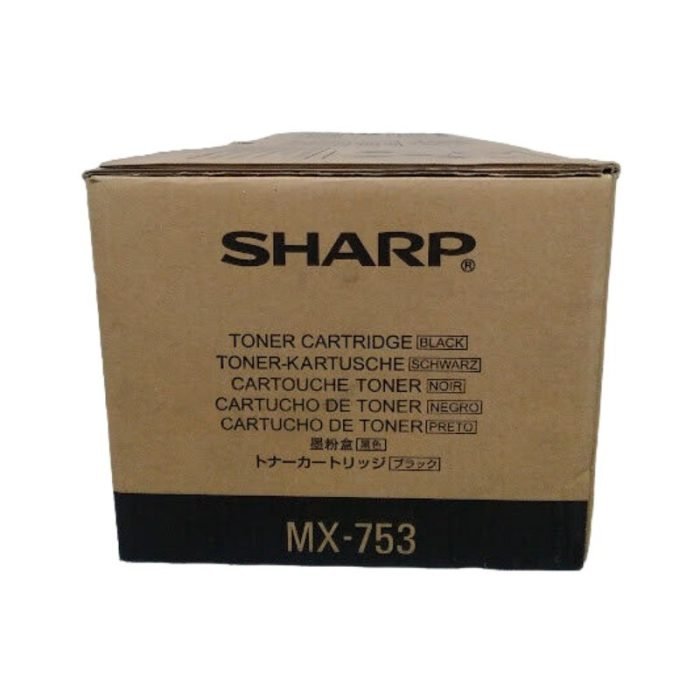Toner Sharp MX-753NT Color Negro, Para Impresora/Copiadora Sharp MX-M623N / MX-M623U / MX-M753N / MX-M753U, Rendimiento 83.000 Páginas.