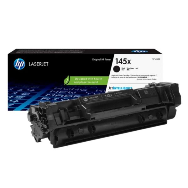 Toner Hp 145X W1450X Black, Para Impresoras HP LaserJet Pro 3003dnr/dw, MFP 3103fdn/fdw, 3001-3008dne/dwe, 3101-3108fdne/fdwe, Rendimiento 3,800 Paginas.