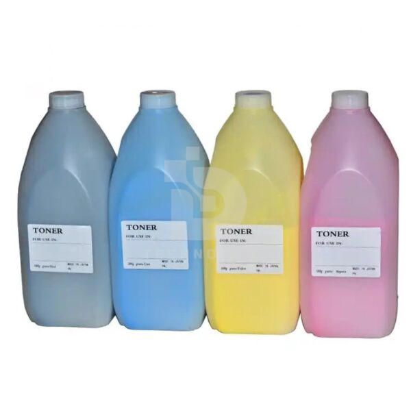 Botella De Recarga Konica Minolta TN324 (CMYK) Para Impresora e FotoCopiadora Konica Minolta Bizhub C258 / C368 / C308 / C454 / C454E / C554 / C554E.