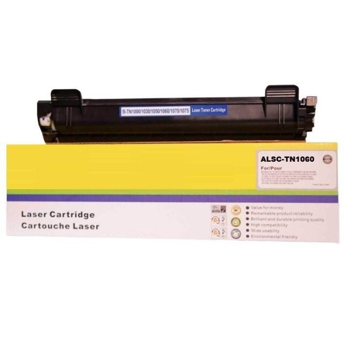 Toner Compatible Brother TN1060 Negro, Para Brother Brother HL-1110 / 1112 / 1200 / 1202 / 1212W / DCP-1512 / 1602 / 1617NW / MFC-1810/1815/1900/1905.
