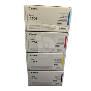 Toner Canon T04 Color Negro Cyan Magenta Amarillo, Para Impresora Canon imageRUNNER ADVANCE C475iFZ / DX C477iFZ / C478iFZ / C568iFZ.