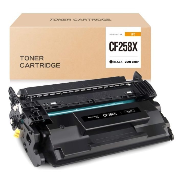 Toner Compatible Hp 58X CF258X Negro, Para Impresoras HP LaserJet Pro M404dn / M404dw / M404n / MFP M428fdn / M428fdw, Rendimiento 10.000 Páginas.