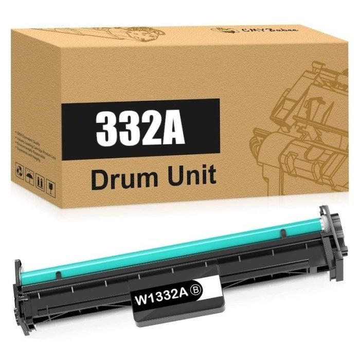 Unidad De Tambor Drum Compatible Hp 332A W1332A Black, Para Impresoras HP Laser 408 / 408dn / MFP  432 / MFP 432fdn, Rendimiento 30.000 Páginas.