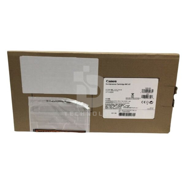 Cartucho Caja De Mantenimiento Canon MC-07 (1320B008), Para Plotter Canon imagePROGRAF iPF700 / iPF710 / iPF720, Repuestos Originales.