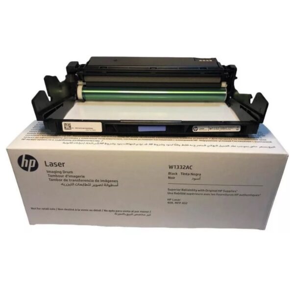 Unidad De Tambor Drum Compatible Hp W1332AC 332A Black, Para Impresoras HP Laser 408 / 408dn / MFP  432 / MFP 432fdn, Rendimiento 30.000 Páginas.
